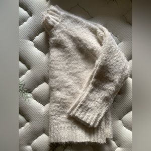 Lou & Grey ultra soft and fuzzy mock neck